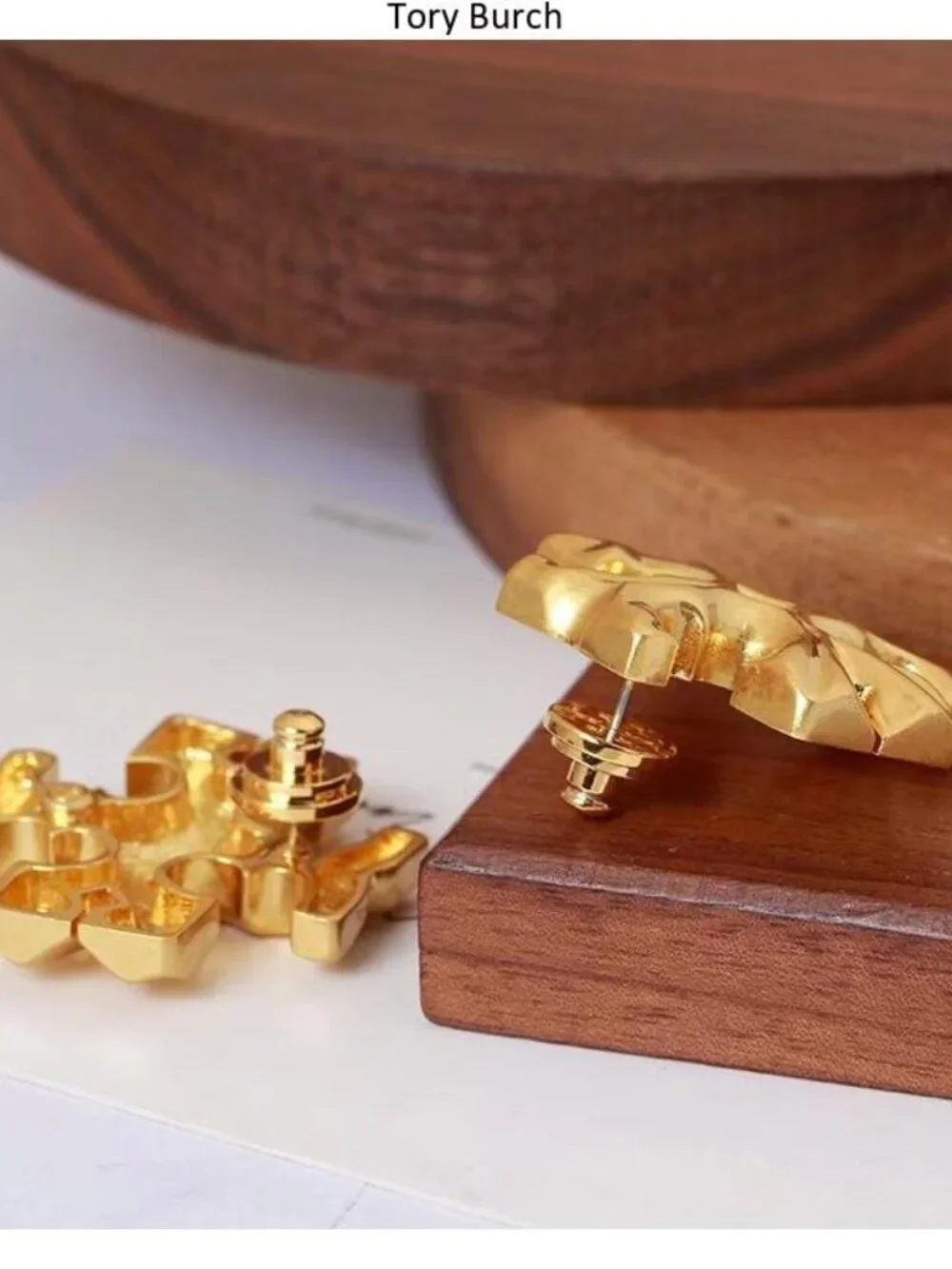 Tory Burch gold earrings